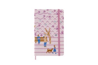 Moleskine Ltd. Ed. Sakura Large Plain Hardcover Notebook: Bench