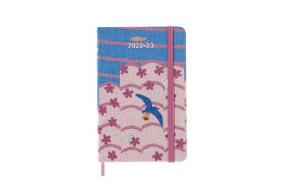 Moleskine Ltd. Ed. Sakura 2023 18-Month Weekly Pocket Hardcover Notebook: Bird