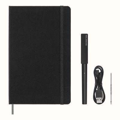 Moleskine Smart Writing Set: Large Ruled Smart Notebook & Smart Pen