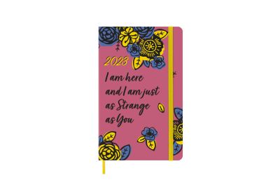 Moleskine Ltd. Ed. Frida Kahlo 2023 12-Month Weekly Large Hardcover Notebook: Pink