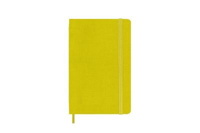 Moleskine Pocket Ruled Hardcover Silk Notebook: Hay Yellow