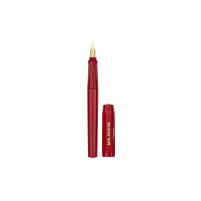 Moleskine x Kaweco Fountain Pen Medium Nib: Red