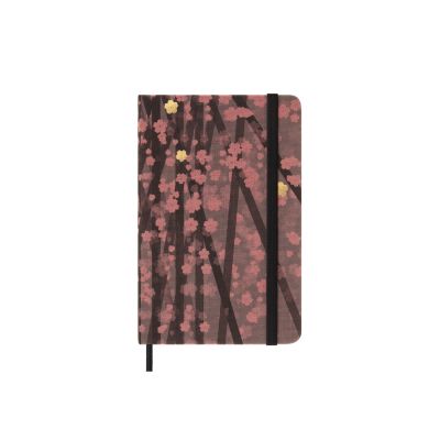 Moleskine Ltd. Ed. Kosuke Tsumura Sakura Pocket Ruled Hardcover Notebook