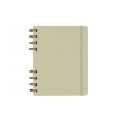 Moleskine 2024 12-Month XL Student Life Spiral Planner: Crush Kiwi