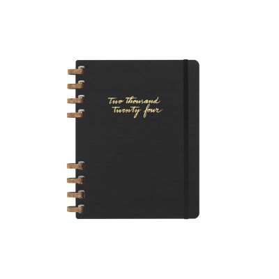 Moleskine 2024 12-Month XL Life Spiral Planner: Black Epalon