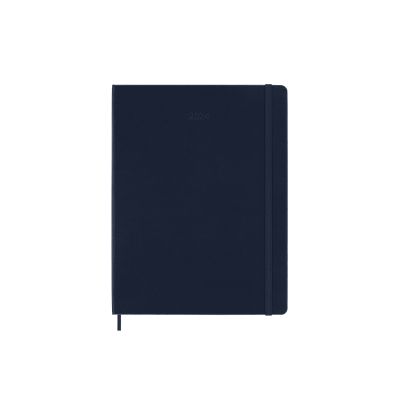 Moleskine 2024 12-Month Weekly XL Hardcover Notebook: Sapphire Blue