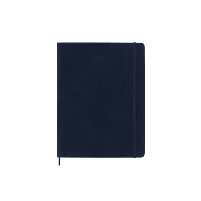 Moleskine 2024 12-Month Weekly XL Softcover Notebook: Sapphire Blue