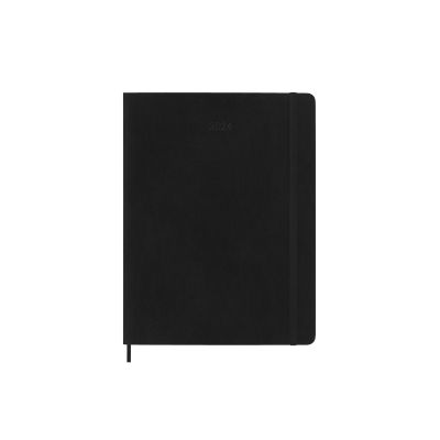 Moleskine 2024 12-Month Weekly XL Softcover Notebook: Black