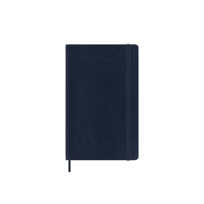 Moleskine 2024 18-Month Weekly Large Softcover Notebook: Sapphire Blue