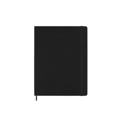 Moleskine 2024 18-Month Weekly XL Hardcover Notebook: Black