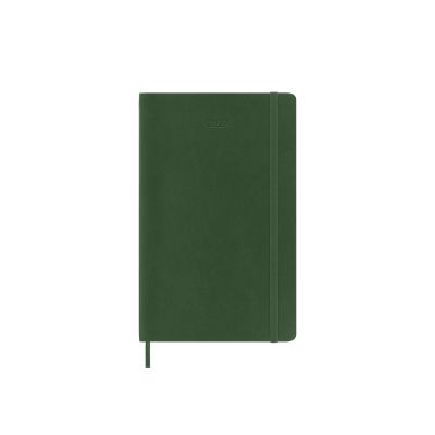 Moleskine 2024 12-Month Weekly Large Softcover Notebook: Myrtle Green