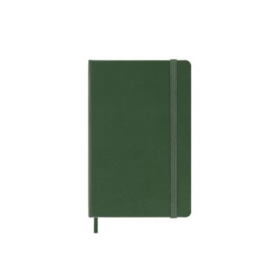 Moleskine 2024 12-Month Weekly Pocket Hardcover Notebook: Myrtle Green