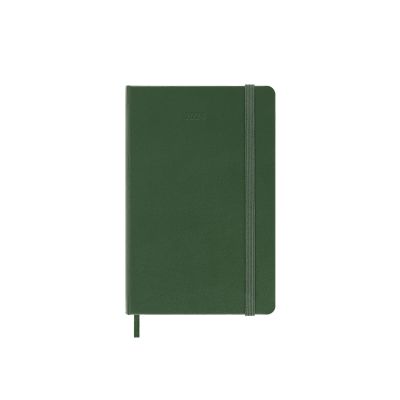 Moleskine 2024 12-Month Daily Pocket Hardcover Notebook: Myrtle Green