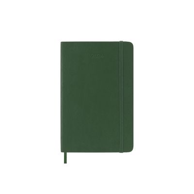 Moleskine 2024 12-Month Daily Pocket Softcover Notebook: Myrtle Green