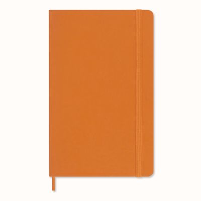 Moleskine Precious & Ethical Large Ruled Softcover Notebook in Box: Capri Orange