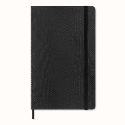 Moleskine Precious & Ethical Large Ruled Softcover Notebook in Box: Boa Black