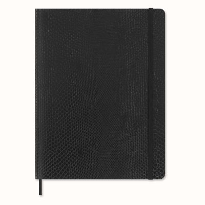 Moleskine Precious & Ethical XL Ruled Softcover Notebook in Box: Boa Black