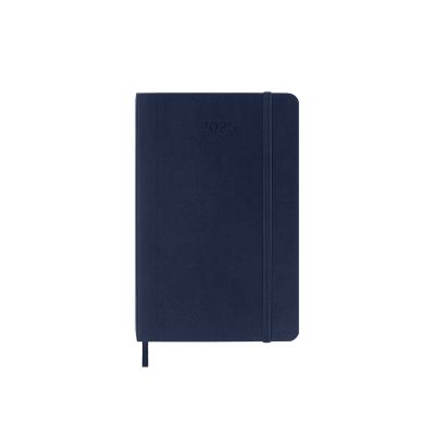 Moleskine 2025 12-Month Weekly Pocket Softcover Notebook: Sapphire Blue