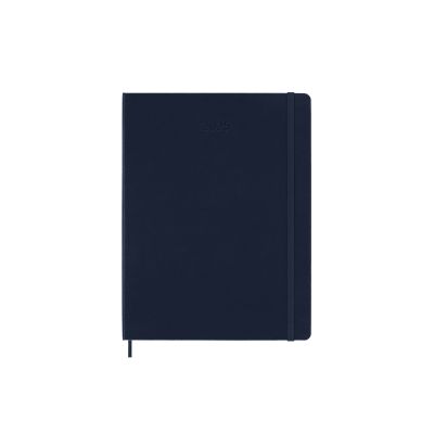 Moleskine 2025 12-Month Weekly XL Hardcover Notebook: Sapphire Blue