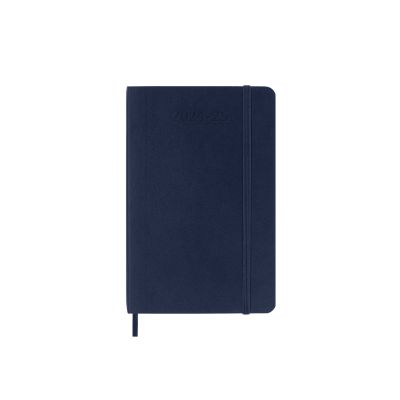 Moleskine 2025 18-Month Weekly Pocket Softcover Notebook: Sapphire Blue