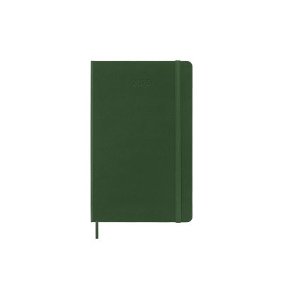 Moleskine 2025 12-Month Weekly Large Hardcover Notebook: Myrtle Green