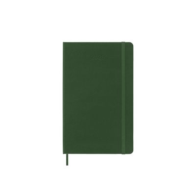 Moleskine 2025 12-Month Daily Large Hardcover Notebook: Myrtle Green