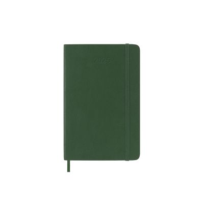 Moleskine 2025 12-Month Daily Pocket Softcover Notebook: Myrtle Green