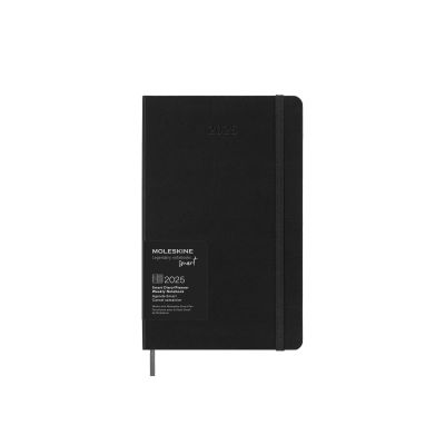 Moleskine 2025 12-Month Weekly Large Smart Planner: Black