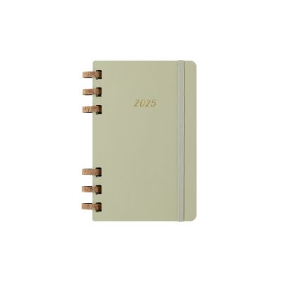 Moleskine 2025 12-Month Large Hardcover Spiral Planner: Kiwi