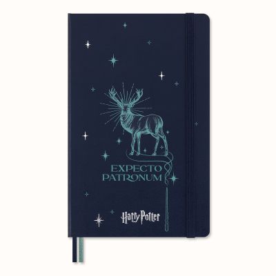 Moleskine Ltd. Ed. Harry Potter Large Ruled Notebook: Expecto Patronum