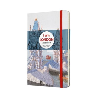 Moleskine I Am London Limited Edition Large Ruled Hardcover Notebook