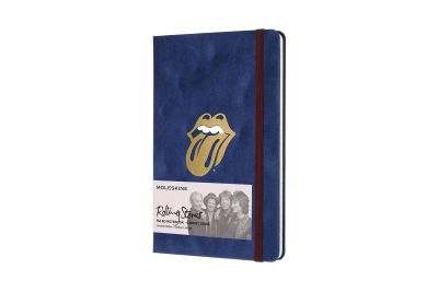 Moleskine Rolling Stones Limited Edition Flock Large Ruled Notebook Hard