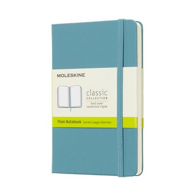 Moleskine Reef Blue Notebook Pocket Plain Hard