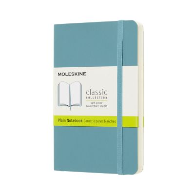 Moleskine Reef Blue Notebook Pocket Plain Soft