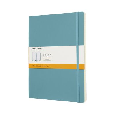 Moleskine Reef Blue Notebook Extra Large Ruled Soft