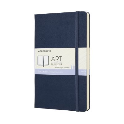 Moleskine Large Sketchbook Sapphire Blue