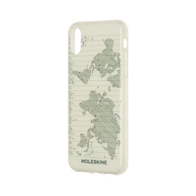 Moleskine Journey Geo iPhone 10 Hard Case