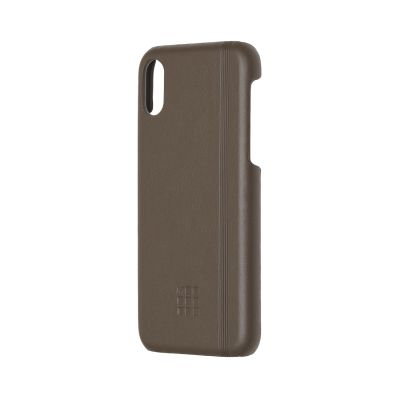 Moleskine Earth Brown iPhone 10 Hard Case