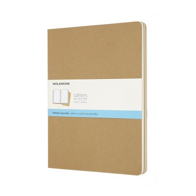 Cahier Journals XL Dotted Kraft Brown