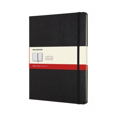 Moleskine Extra Large Address Book Black