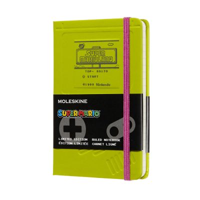 Limited Edition Notebook Super Mario Pocket Ruled Game Boy