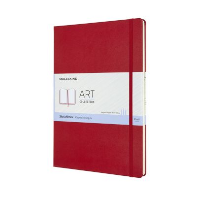 Moleskine A4 Art Sketchbook: Red