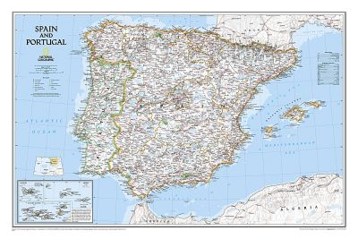Spain & Portugal, tubed