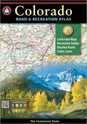 Benchmark Colorado Road & Recreation Atlas, 4th edition