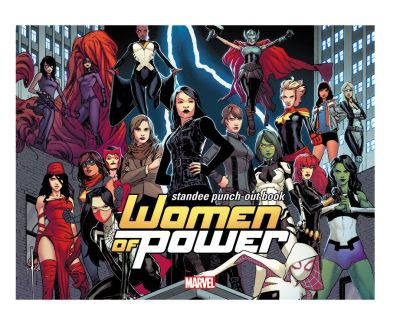 Heroes of Power: The Women of Marvel Standee Punch-Out Book