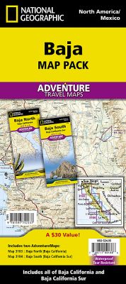 Baja California, Mexico, Map Pack Bundle