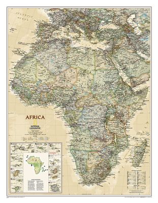 Africa Executive, laminated