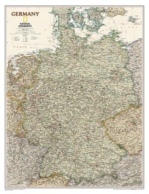 Germany Executive, laminated