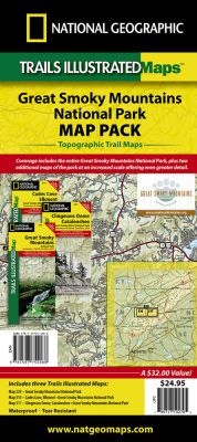 Great Smoky Mountains National Park, Map Pack Bundle