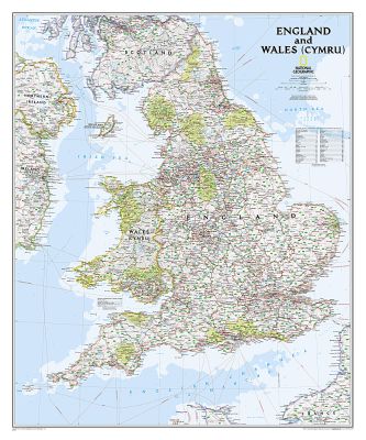 England and Wales Classic, laminated